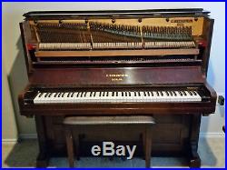 Antique C. Bechstein Piano Upright Grand