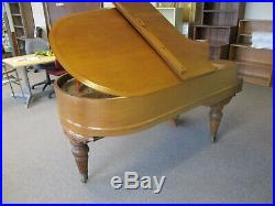 Antique Chickering Grand Piano, Scale 123, 6'4 In Good Original Condition