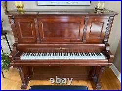 Antique Chickering Upright Piano