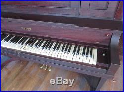 Antique Estey Upright Piano (c. 1909) Mahogany Wood