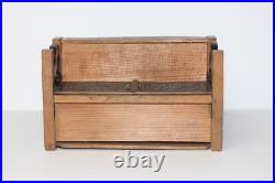 Antique German Dollhouse Kestner Stenciled Upright Piano Miniature 1870
