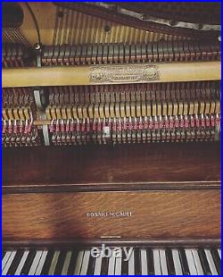 Antique, Hobart M. Cable piano 1909 manufactured in LaPorte, IN. Good condition