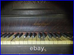 Antique Kimball Upright Piano