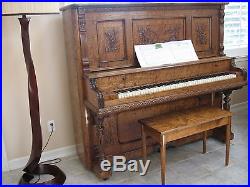 Antique Kohler And Campbell Upright Piano