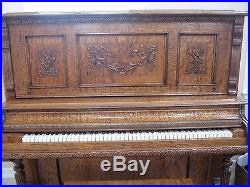 Antique Kohler And Campbell Upright Piano