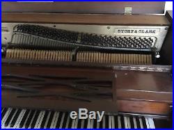 Antique Mahogany Story & Clark Piano