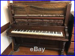 Antique Piano, Mason & Hamlin style 10 Upright Vintage Piano