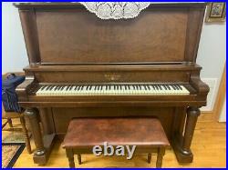 Antique Schumann Upright Piano