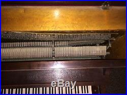 Antique Starck Cabinet Grand Piano