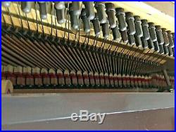 Antique Steinway Upright Piano & Bench Model 40 Built in 1942. From Lyon & Healy
