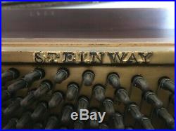 Antique Steinway Upright Piano & Bench Model 40 Built in 1942. From Lyon & Healy
