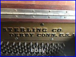 Antique Sterling Cabinet Grand Piano (Upright Piano)