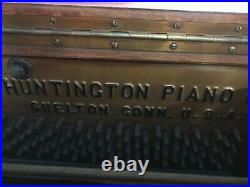 Antique Upright Huntington Piano Recently Refurbished Immaculate Finish OC
