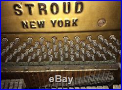 Antique Upright Piano STROUD NEW YORK