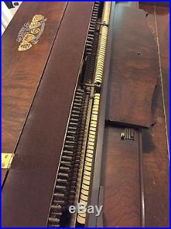 Antique Vintage Estey Upright Piano with Bench