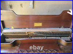 Antique Vintage Janssen Upright Spinet Piano