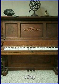 Antique Vose & Sons Upright Piano 1890-1895