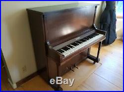 Antique Wurlitzer Vaudeville Piano Travel Piano late 1930s 61 keys 5 octave