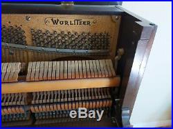 Antique Wurlitzer Vaudeville Piano Travel Piano late 1930s 61 keys 5 octave