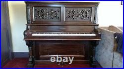 Antique upright Emerson piano