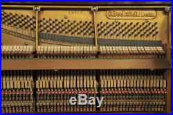 Arts and Crafts style, Bechstein upright piano. Designed by Walter Cave