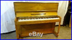 B. Squire Overstrung Piano in Walnut Inc. Local Delivery