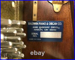 Baldwin 2090 45 Upright Piano Picarzo Pianos 2001 Model Satin Mahogany VIDEO
