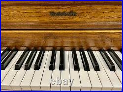 Baldwin 245 Studio Upright Piano 45 1/2 Satin Pecan