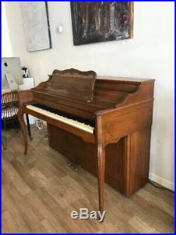 Baldwin Acrosonic Console Upright Piano 40 1/2 Satin Walnut