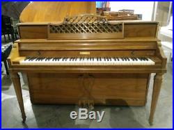 Baldwin Acrosonic Console Upright Piano 40 Satin Walnut
