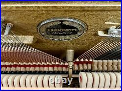Baldwin Acrosonic Console Upright Piano 43 Satin Oak