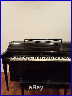 Baldwin Acrosonic Ebony Piano/88keys in perfect condition a real collectors item