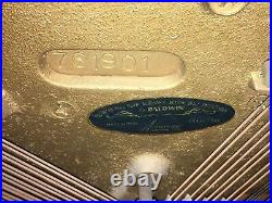 Baldwin Acrosonic, Mahogany Satin, 60x25x40, VG condition, Circa1960-65