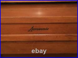 Baldwin Acrosonic, Mahogany Satin, 60x25x40, VG condition, Circa1960-65