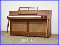 Baldwin Acrosonic Piano Walnut Mid Century Modern Piano