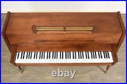 Baldwin Acrosonic Piano Walnut Mid Century Modern Piano