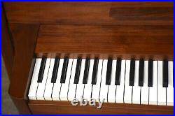 Baldwin Acrosonic Piano Walnut Mid Century Modern Piano