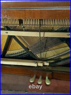Baldwin Acrosonic Piano With Bench Mahogany Serial # 581710