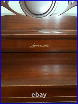 Baldwin Acrosonic Piano With Bench-Mahogany Serial # 581710 LOCAL PICK UP ONLY