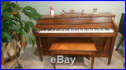 Baldwin Acrosonic Spinet Piano Walnut 36 Nice Condition