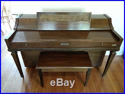 Baldwin Acrosonic Spinet Upright Piano with Bench