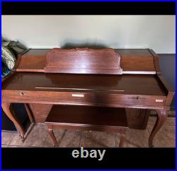 Baldwin Acrosonic Spinet upright piano, works as it should