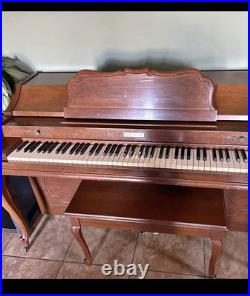 Baldwin Acrosonic Spinet upright piano, works as it should