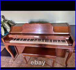 Baldwin Acrosonic Spinet upright piano, works as it should