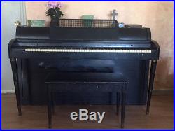 Baldwin Acrosonic Spinette 36 Piano with Bench One owner
