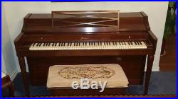 Baldwin Acrosonic Upright Piano With Bench (LOCAL PICKUP ONLY) Cash Only Please