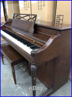 Baldwin Acrosonic console upright piano Walnut Los Angeles