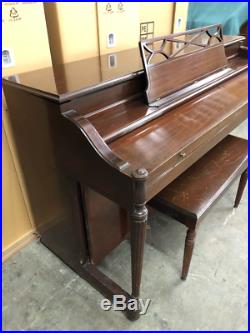Baldwin Acrosonic console upright piano Walnut Los Angeles