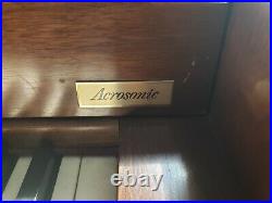 Baldwin Acrosonic upright piano (3 Pedals) 1966