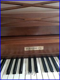Baldwin Acrosonic upright piano (3 Pedals) 1966